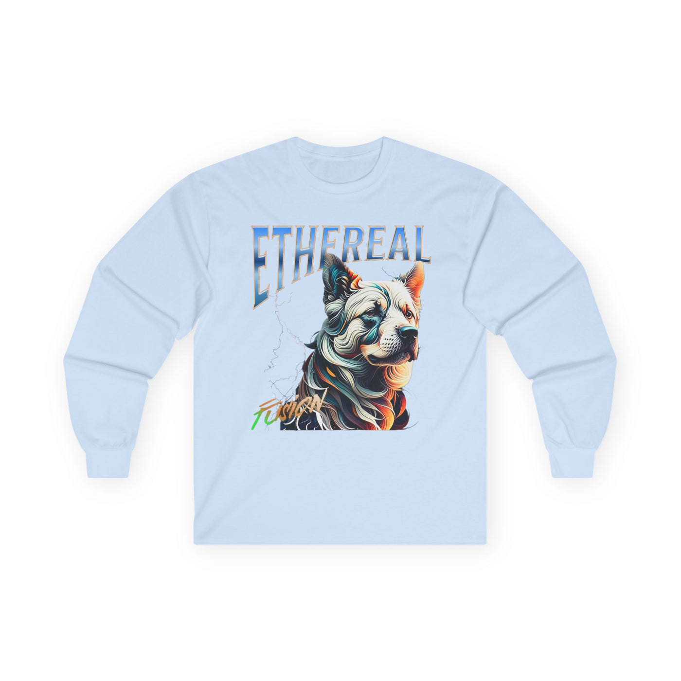 Dog Ethereal Fusion Unisex Ultra Cotton Long Sleeve