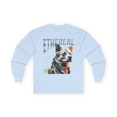Dog Ethereal Fusion Unisex Ultra Cotton Long Sleeve