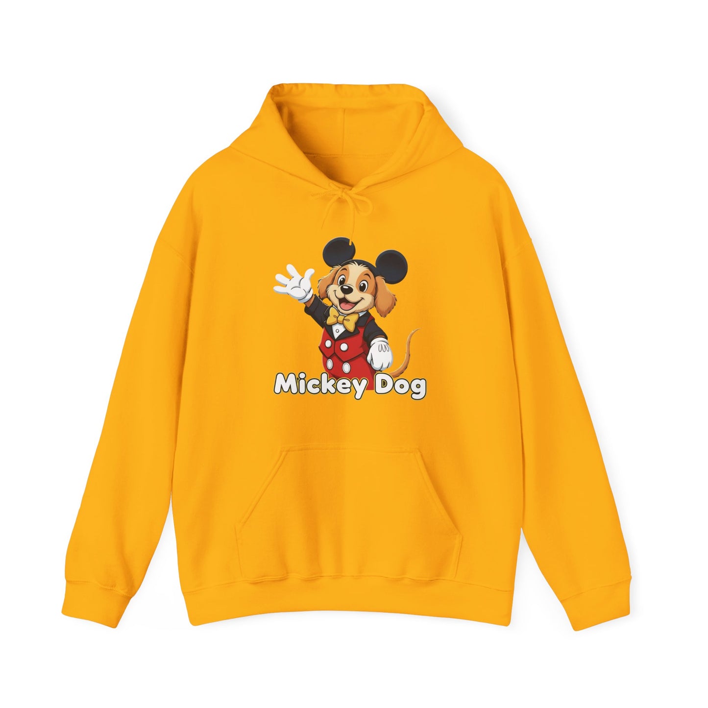 Dog cosplay Mickey Mouse Funny Design Unisex Hoodie style 1