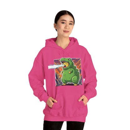 Cat cosplay Godzilla Funny Design Unisex Hoodie style 3