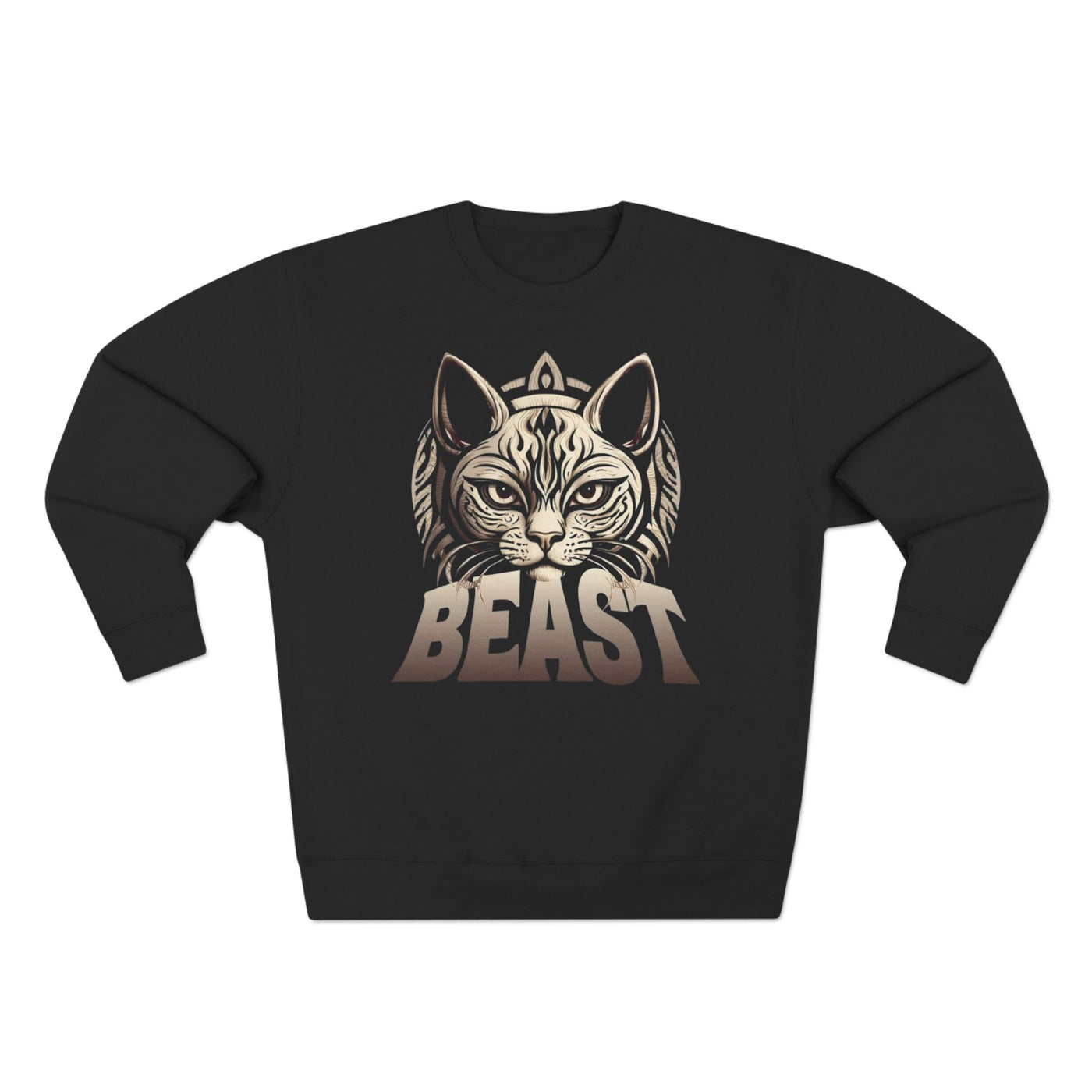 "Beast" Cat Lover style 3 Unisex Crewneck Sweatshirt