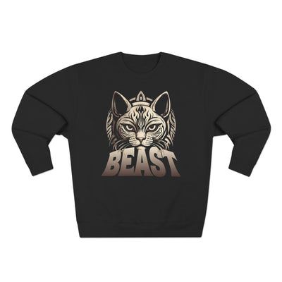 "Beast" Cat Lover style 3 Unisex Crewneck Sweatshirt