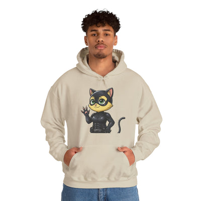 Cat cosplay Cat Woman style 2 Unisex Hoodie - Fun & Playful Design