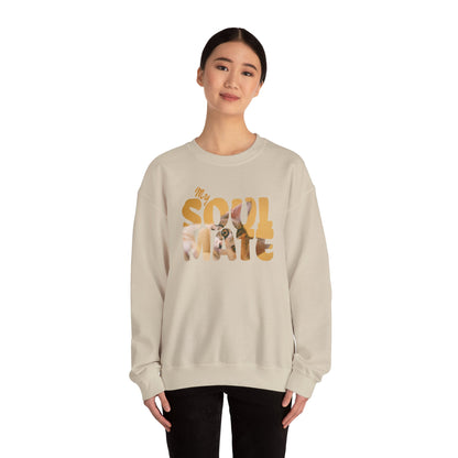 Cat My Soulmate Unisex Crewneck Sweatshirt