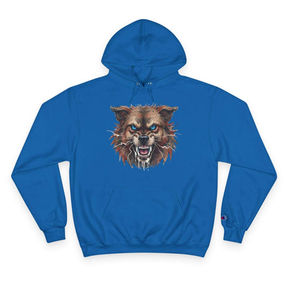 Angry Dog Men and Women Champion Hoodie style 3