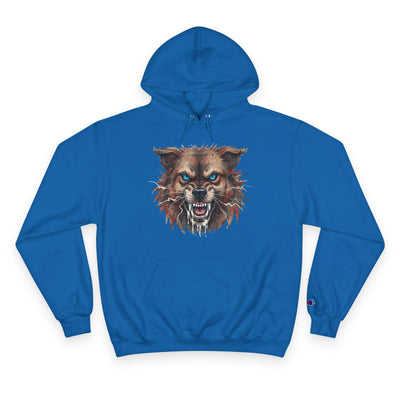 Angry Dog style 3 Men and Women Champion Hoodie