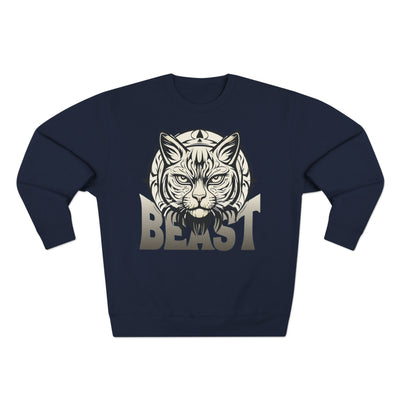 "Beast" Cat Lover style 2 Unisex Crewneck Sweatshirt