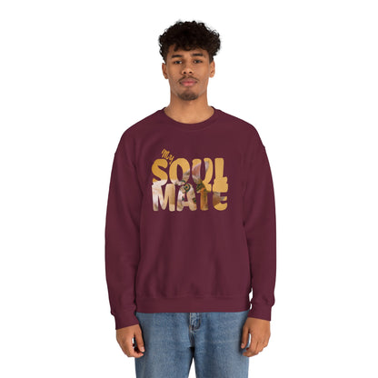 Cat My Soulmate Unisex Crewneck Sweatshirt