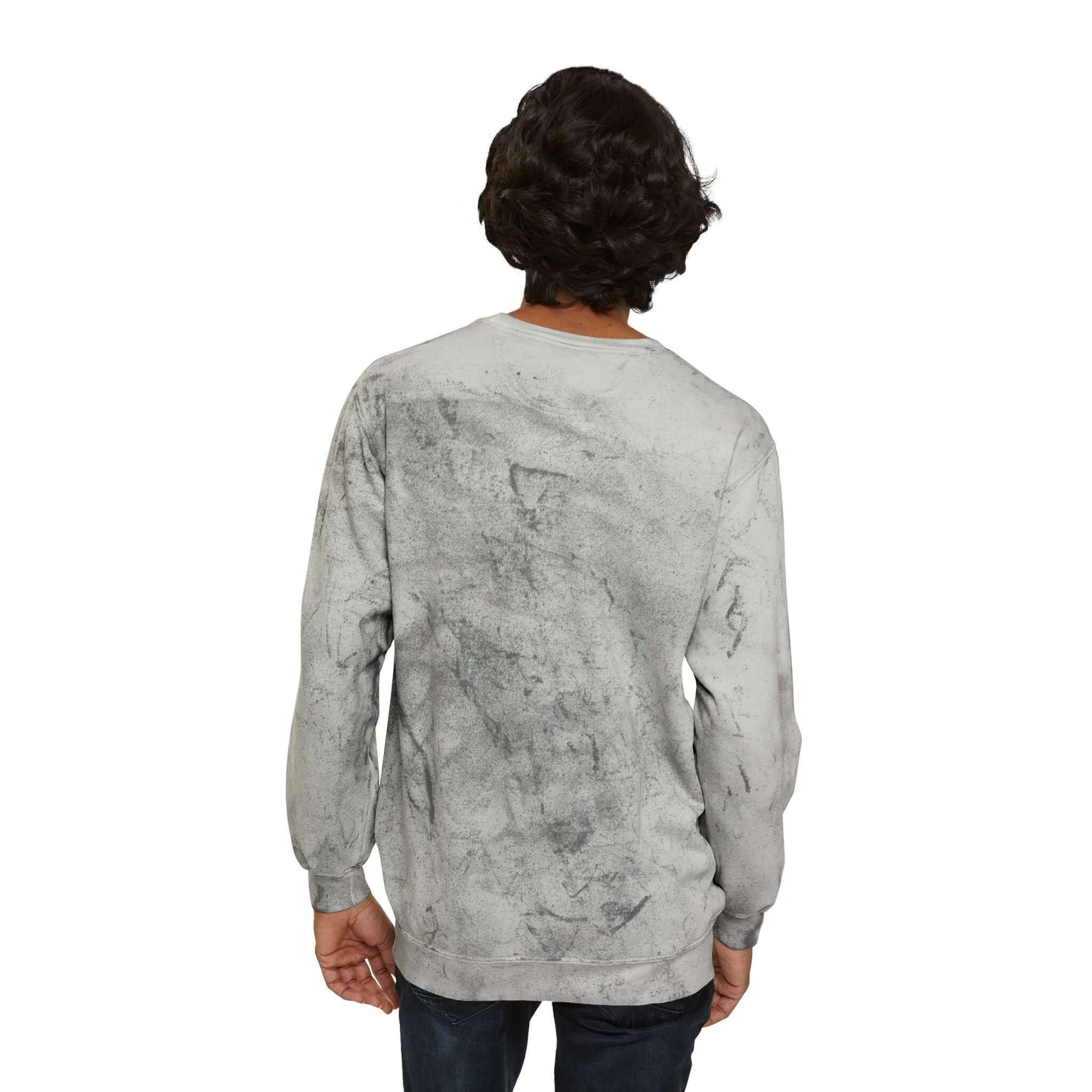 Let Me Go Cat Cozy Crewneck Sweatshirt Tie-Dye style 1
