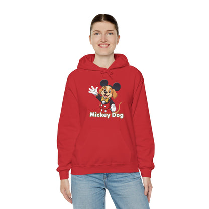 Dog cosplay Mickey Mouse Funny Design Unisex Hoodie style 1