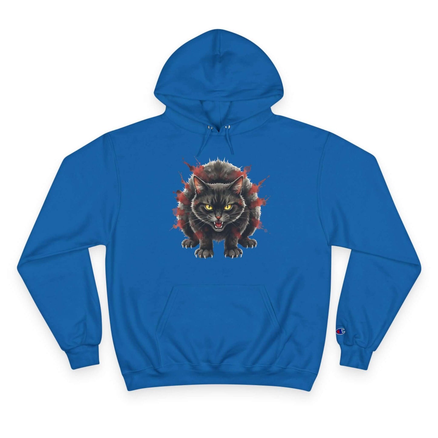 Mad Cat Men and Women Champion Hoodie style 3
