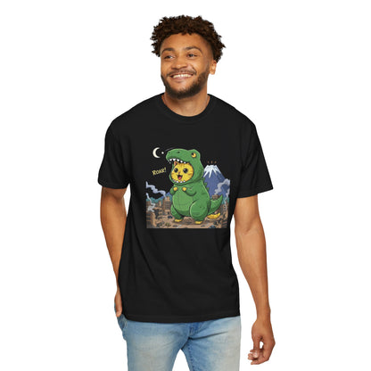 Cat cosplay Godzilla Funny Design Unisex T-Shirt style 1