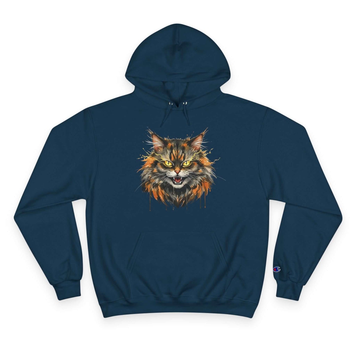 Mad Cat Men and Women Champion Hoodie style 1