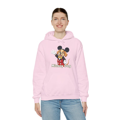 Dog cosplay Mickey Mouse Funny Design Unisex Hoodie style 1