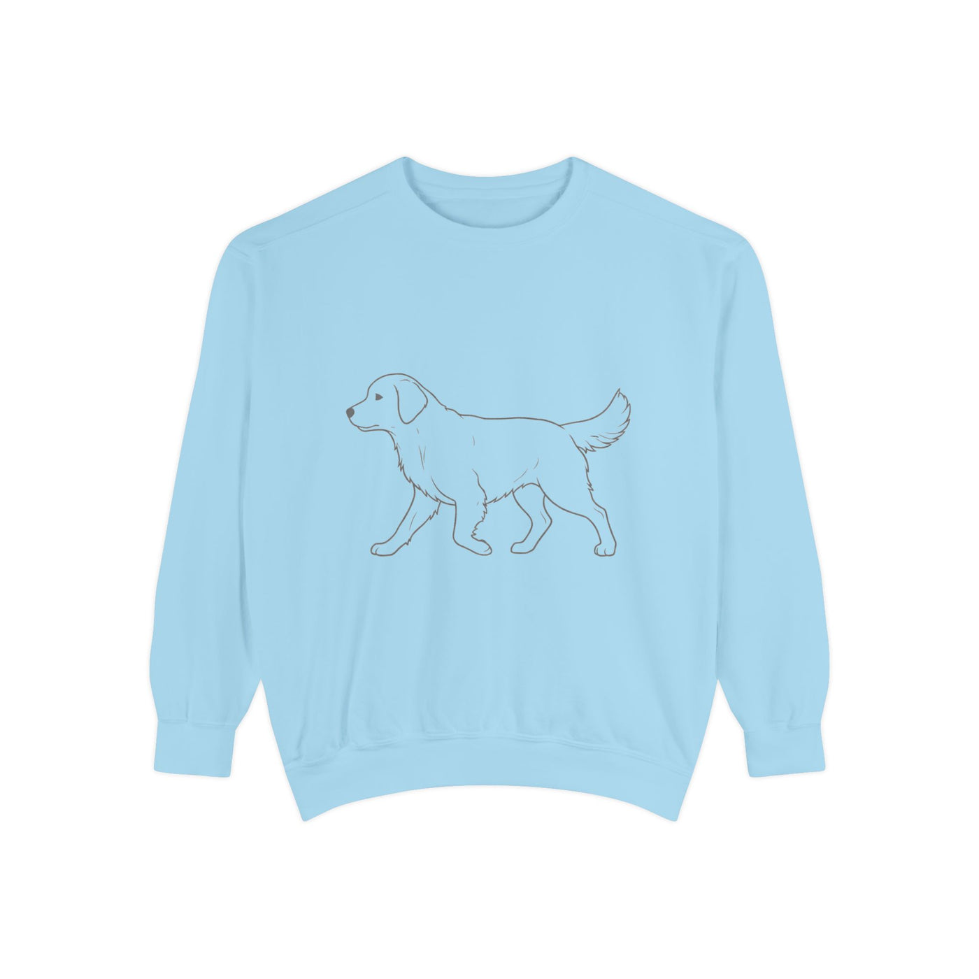 Walking Dog Shadow style 1 Cozy Graphic Unisex Crewneck Sweatshirt