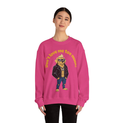 Cool Dog Unisex Heavy Blend Crewneck Sweatshirt style 2