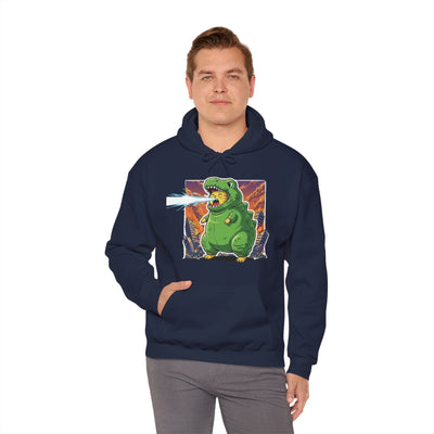 Cat cosplay Godzilla style 3 Unisex Hoodie - Fun & Playful Design