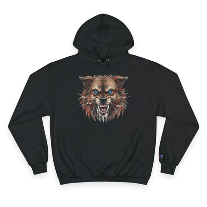 Angry Dog Men and Women Champion Hoodie style 3