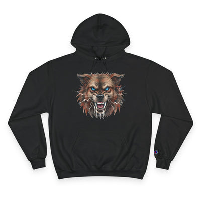 Angry Dog style 3 Men and Women Champion Hoodie