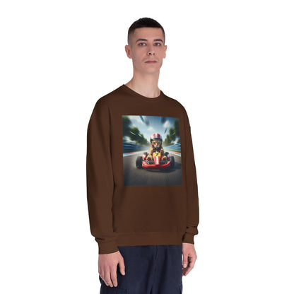 Go Kart Cat Unisex NuBlend Crewneck Sweatshirt style 3