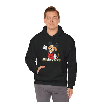 Dog cosplay Mickey Mouse Funny Design Unisex Hoodie style 1