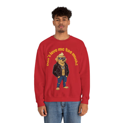 Cool Dog Unisex Heavy Blend Crewneck Sweatshirt style 2