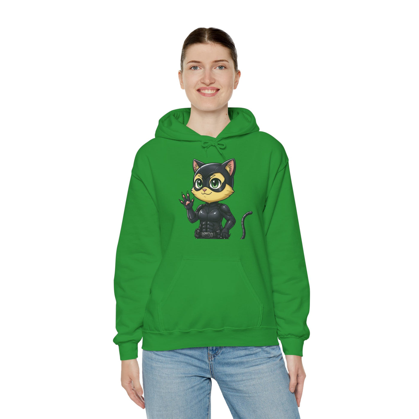 Cat cosplay Cat Woman style 2 Unisex Hoodie - Fun & Playful Design