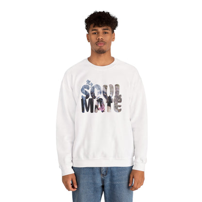 Dog My Soulmate Unisex Crewneck Sweatshirt