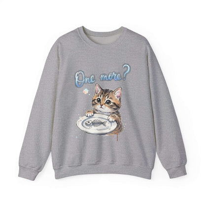 Watercolor Cat painting Unisex Crewneck Sweatshirt style 3