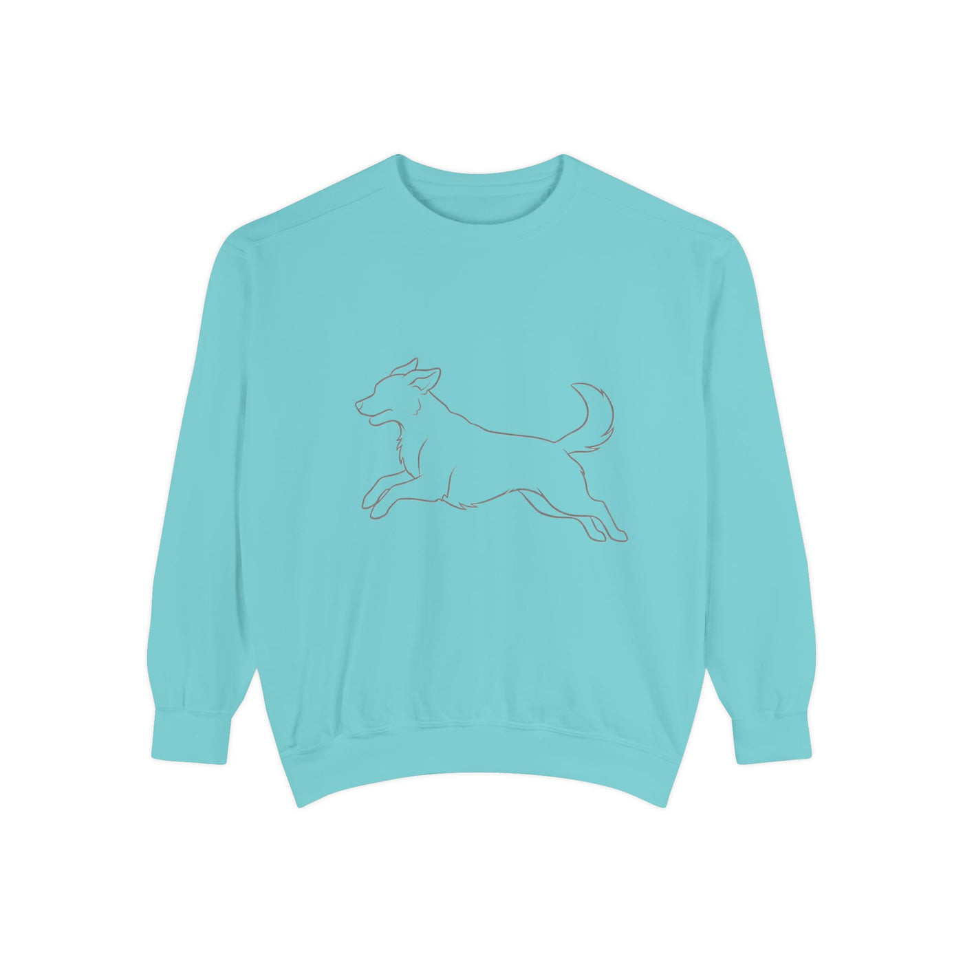Running Dog Shadow style 1 Cozy Graphic Unisex Crewneck Sweatshirt