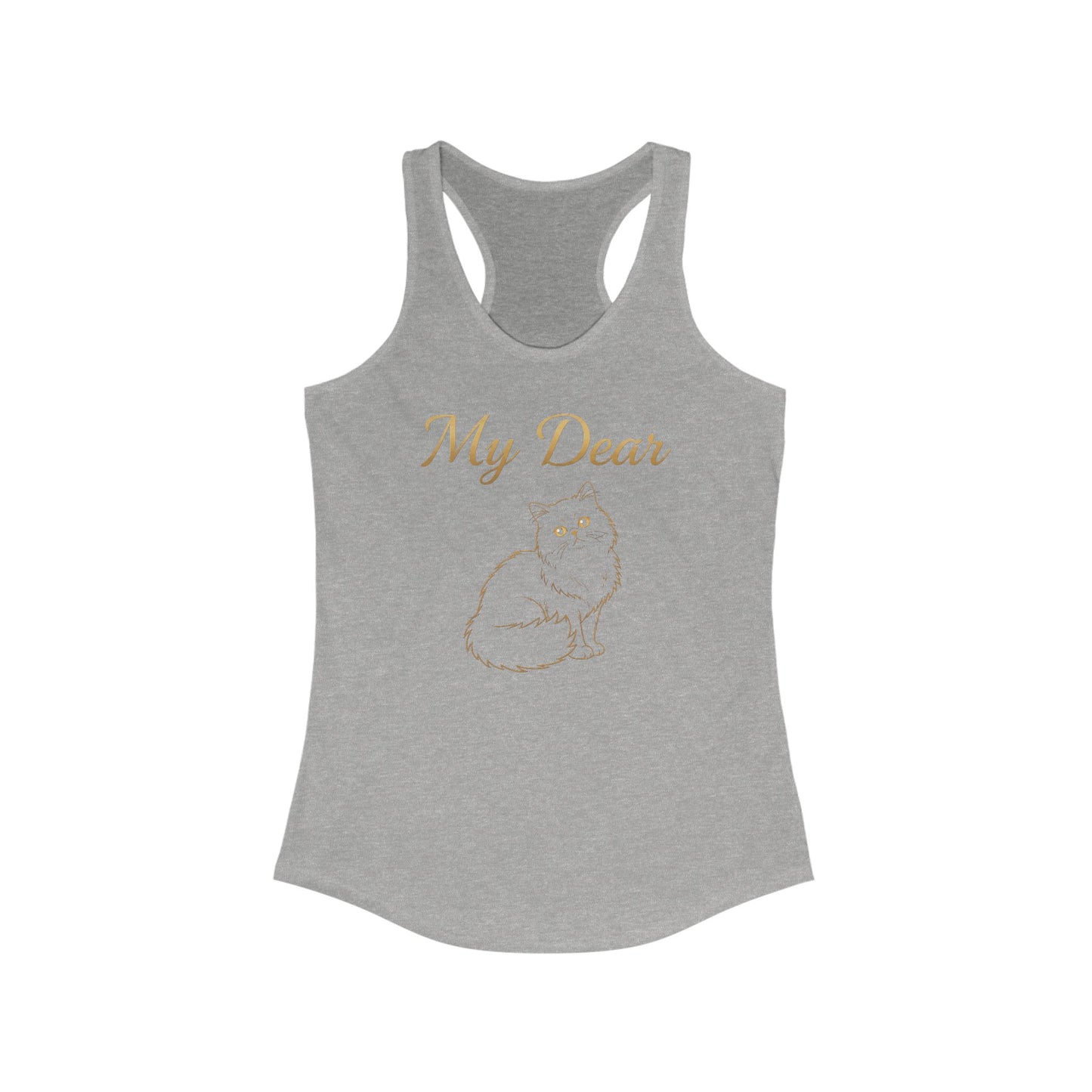 My Dear Cat - Women's Racerback Tank Top