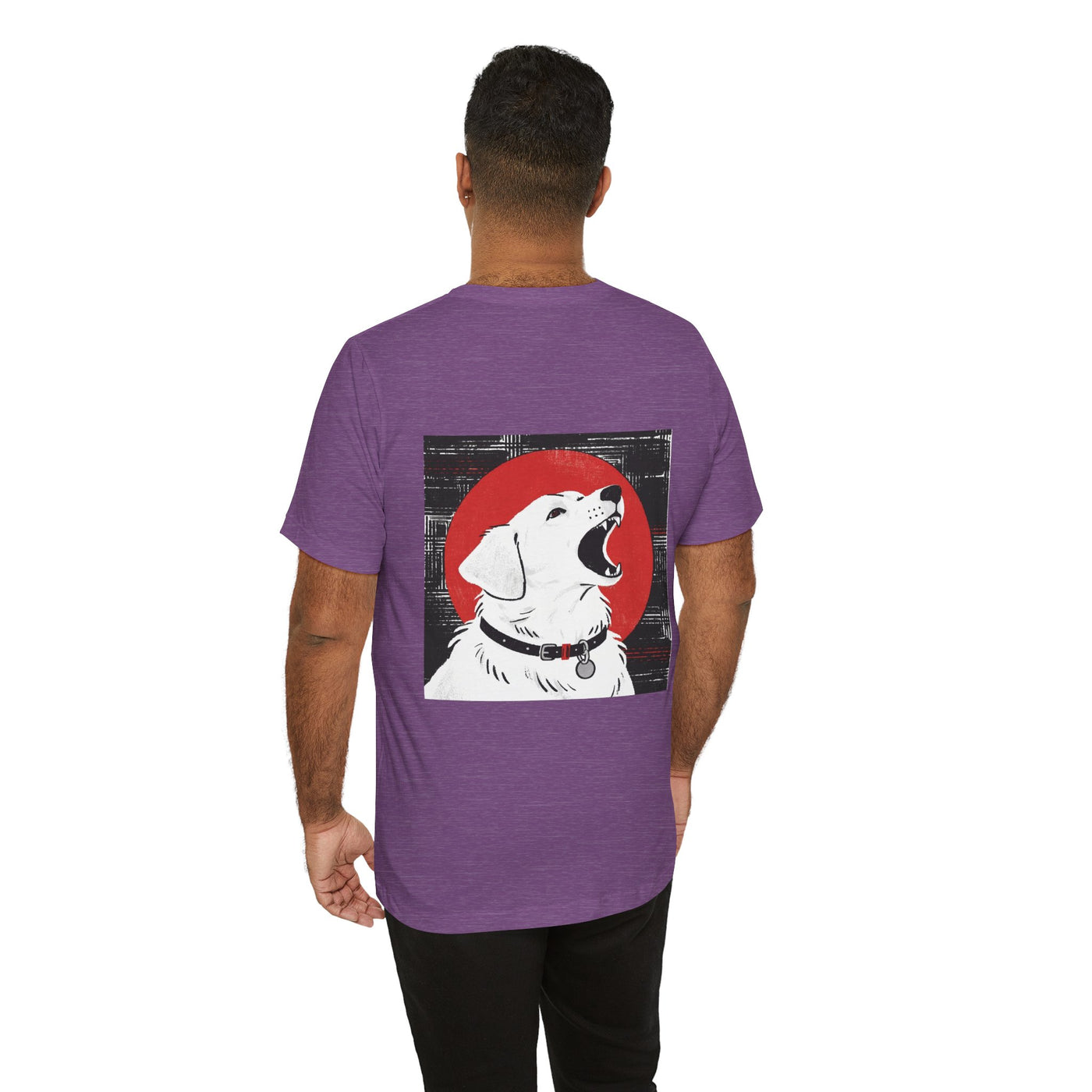 Dog Lover's Unisex Short Sleeve Tee Dog Head style | Pet Enthusiast Shirt, Gift for Dog Lovers, Animal Lovers Apparel, Casual Wear, Fun Dog Graphic T-Shirt