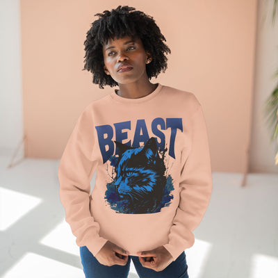 "Beast" Cat Lover style 1 Unisex Crewneck Sweatshirt