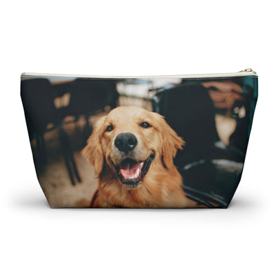 Cute Dog Accessory Pouch | Travel Accessory, Fun Gift, Pet Lover's Item, Unique Accessory Pouch, Travel Essentials