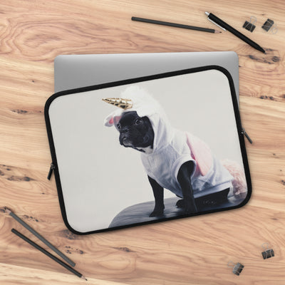 Cute Dog style 1 Laptop Sleeve, Pet Lover Gift, Stylish Computer Case, Birthday Present, Fun Travel Accessory