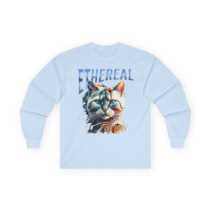 Cat Ethereal Fusion Unisex Ultra Cotton Long Sleeve Tee