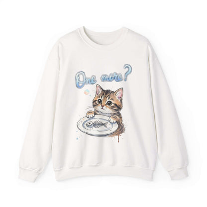 Watercolor Cat painting Unisex Crewneck Sweatshirt style 3