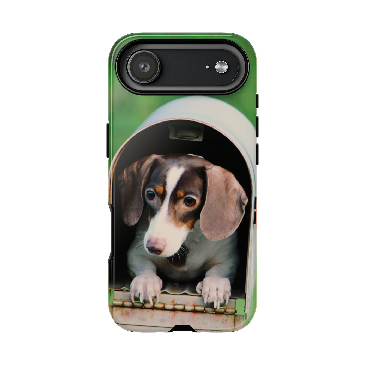 Puppy in mailbox - Tough Phone Case for Apple iPhone & Samsung Galaxy, Cute Pet Accessories, Gift for Cat Lovers