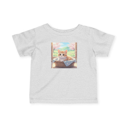 Cute Kitten Infant Baby Fine Jersey T-Shirt style 1