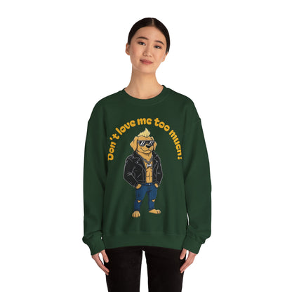 Cool Dog Unisex Heavy Blend Crewneck Sweatshirt style 2