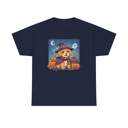 Halloween cute puppy anime style 2 Unisex Tee - Cute Dog T-Shirt for Pet Lovers, Dog Owners, Sports Enthusiasts, Gifts for Animal Lovers, Casual Everyday Wear