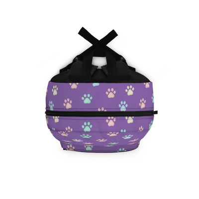 Cute Cat Paw Print style 1 Backpack, Perfect for Pet Lovers, Casual Outings, School or Travel, Gifts for Cat Owners, Fun and Functional