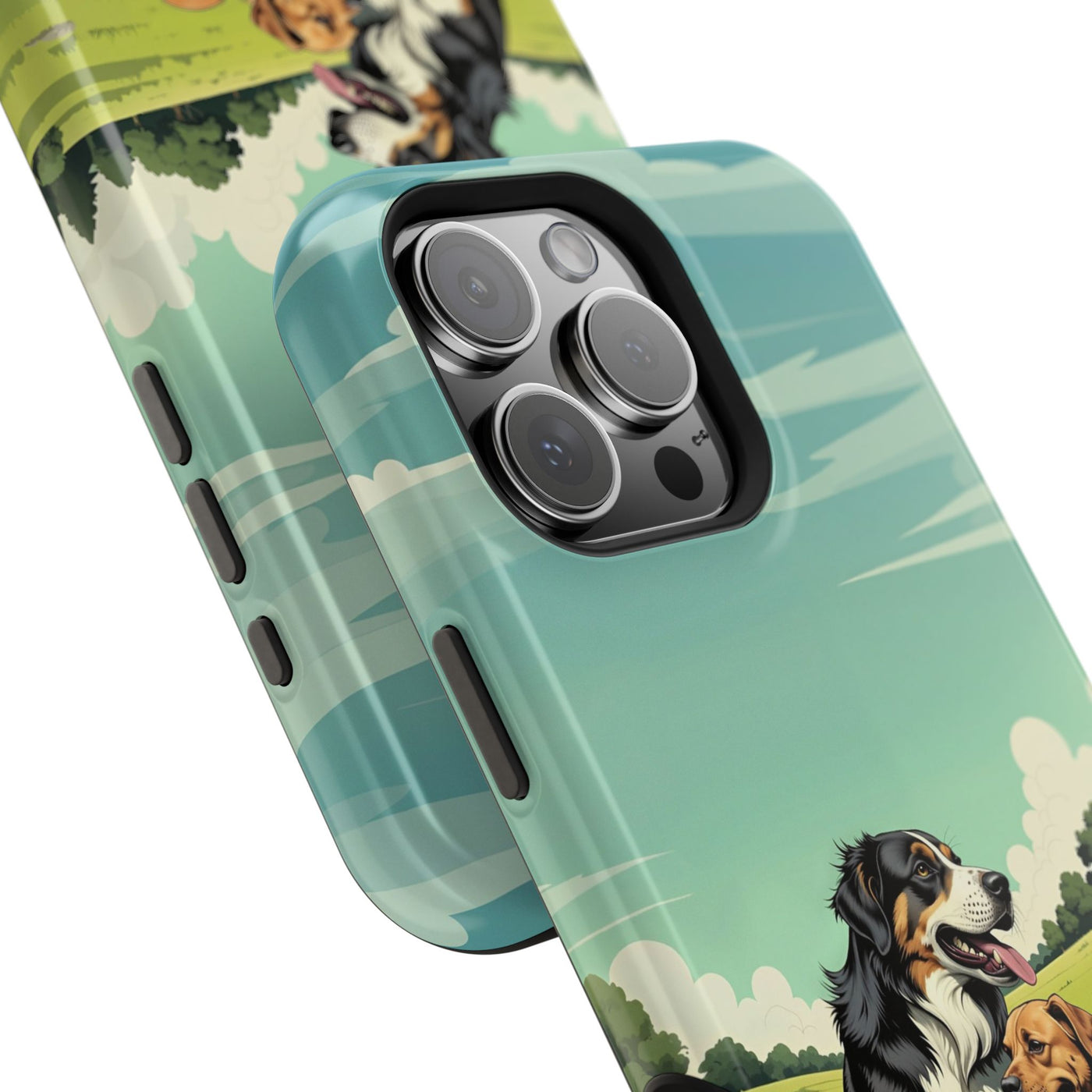 Dog Lovers' Magnetic Impact-Resistant Phone Case comic style 3, Cute Dog Design, Pet Owner Gift, Animal Lover Accessory, Birthday Gift for Dog Lovers