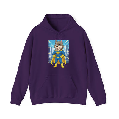 Dog cosplay Superman style 1 Unisex Hoodie - Fun & Playful Design