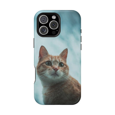 Cute Cat Magnetic Phone Case style 1 - Durable Pet Lover Gift, Impact-Resistant, Cat-Themed Accessories, Unique Pet Gifts, Birthday Gifts
