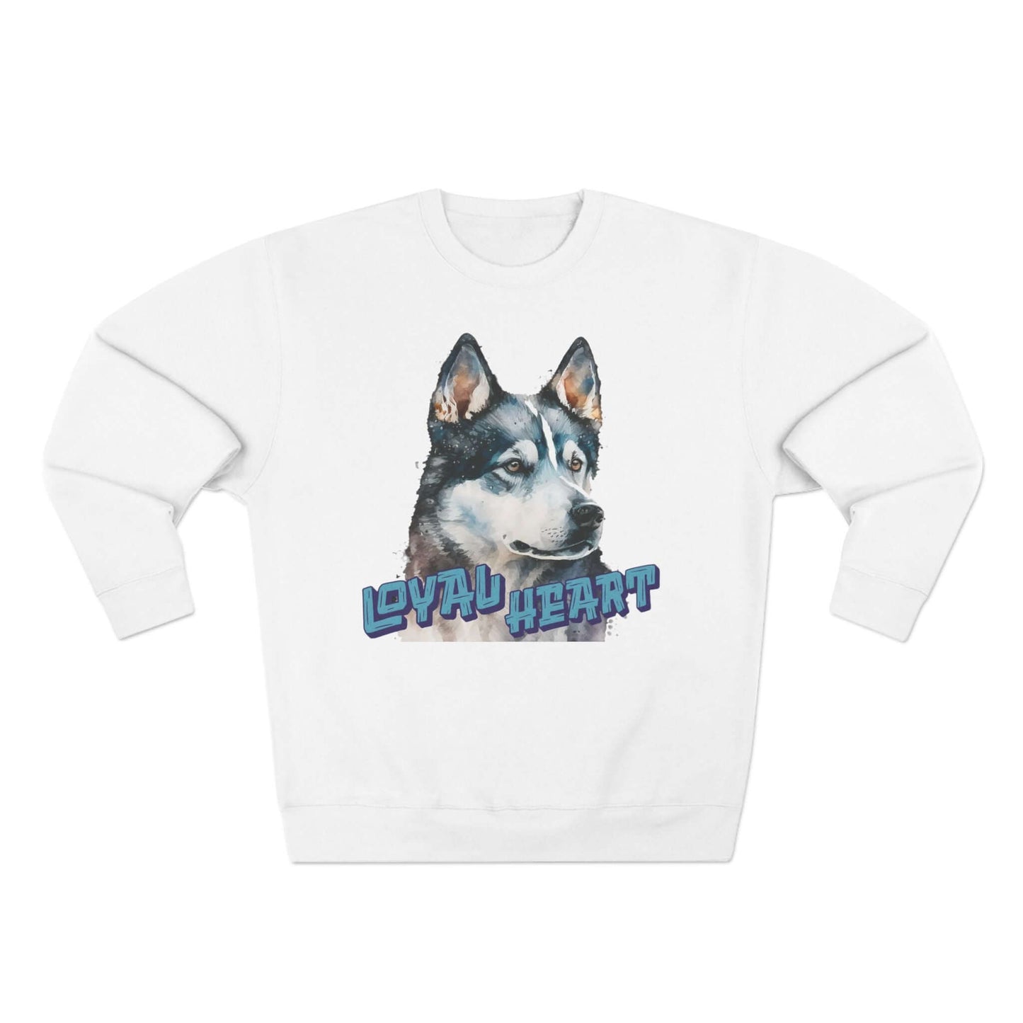 Loyal Heart Dog Lover Unisex Crewneck Sweatshirt style 3