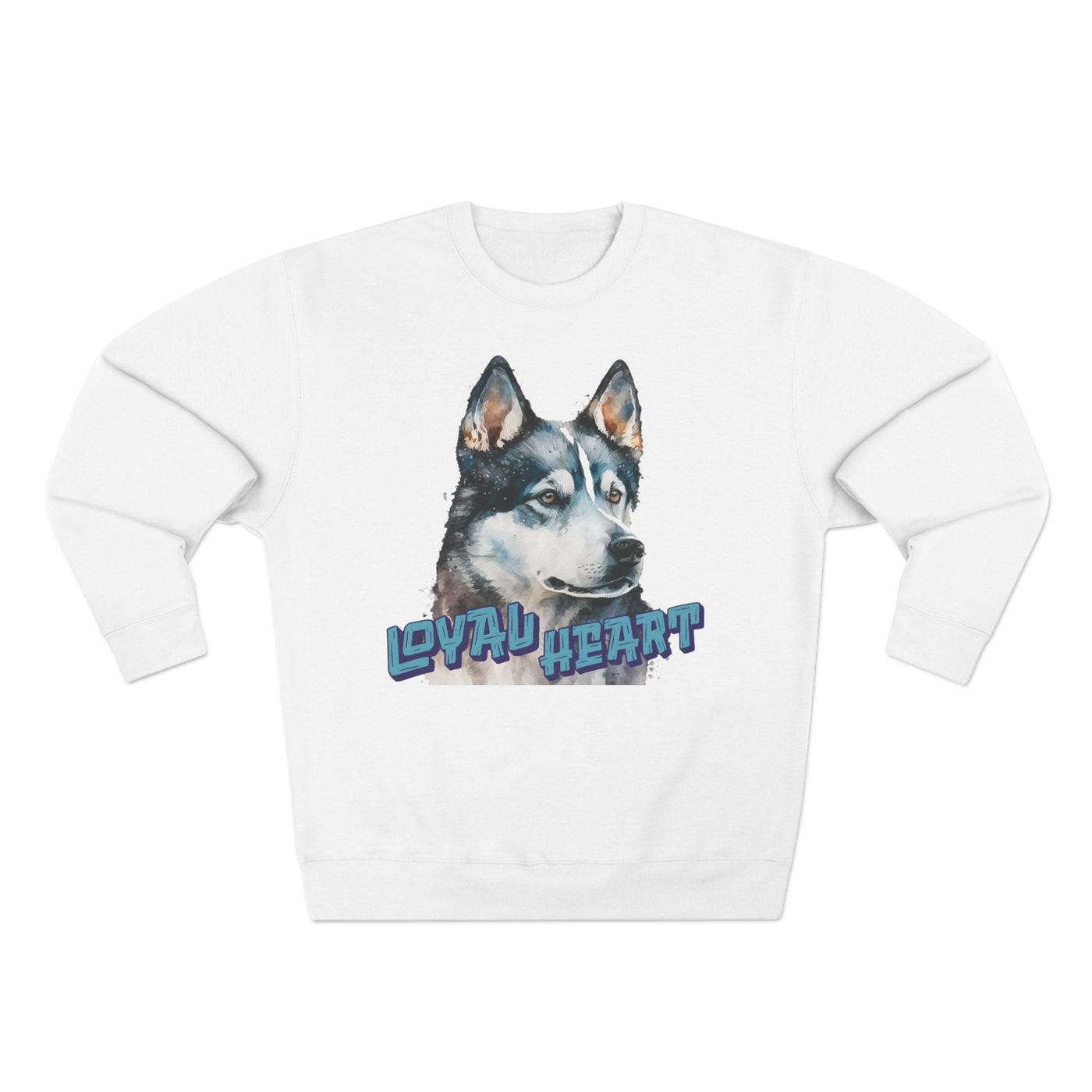 "Loyal Heart" Dog Lover style 3 Unisex Crewneck Sweatshirt