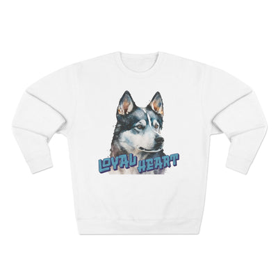 "Loyal Heart" Dog Lover style 3 Unisex Crewneck Sweatshirt
