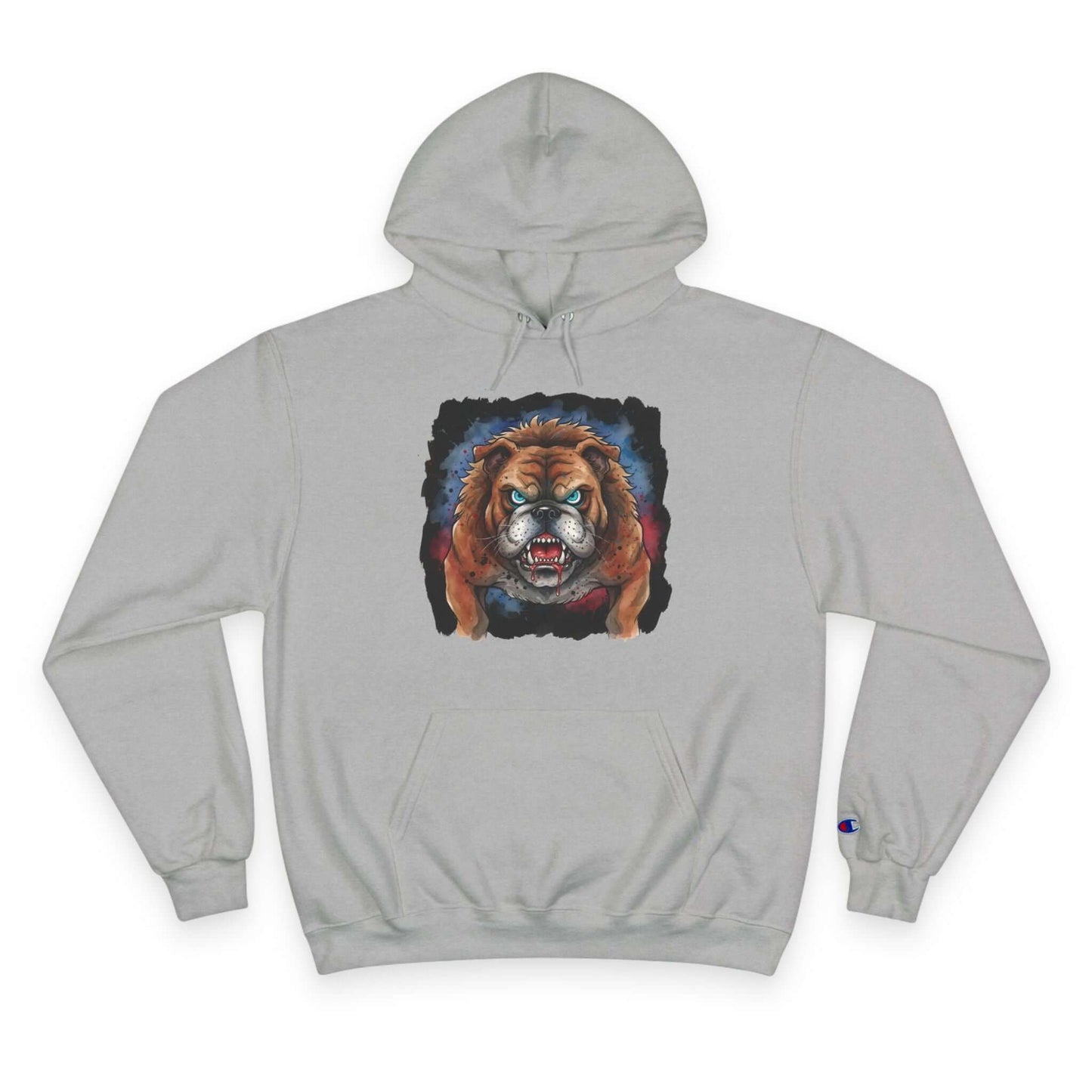 Angry Dog Men and Women Champion Hoodie style 4