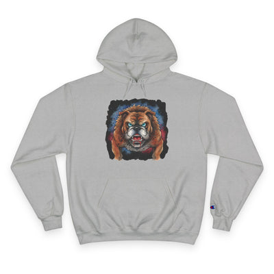 Angry Dog style 4 Men and Women Champion Hoodie